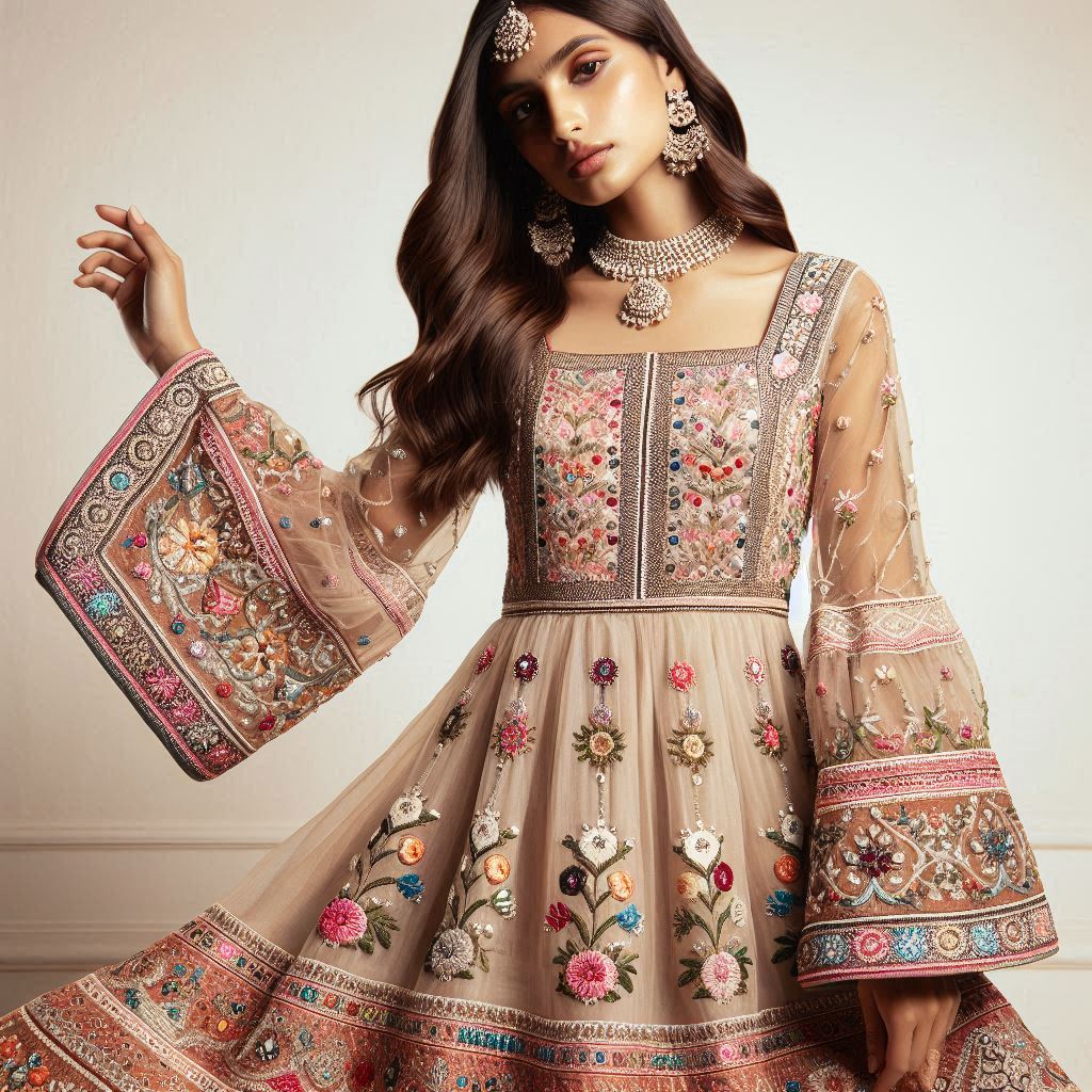 Intricate embroidery patterns
